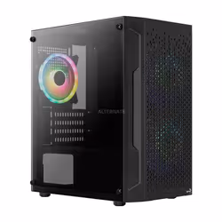 Boîtier PC Mini Tour Micro ATX avec panneau vitré Aerocool Trinity Mini RGB