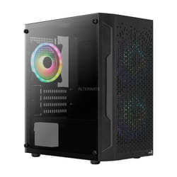 Boîtier PC Mini Tour Micro ATX avec panneau vitré Aerocool Trinity Mini RGB