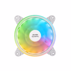 Mars Gaming MFX Boitier PC Refroidisseur 12 cm Blanc