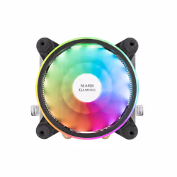Mars Gaming MCPU220 système de refroidissement d’ordinateur Processeur Refroidisseur 12 cm Noir 1 pièce(s)