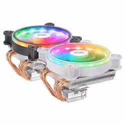 Mars Gaming MCPU220W système de refroidissement d'ordinateur Processeur Refroidisseur 12 cm Blanc 1 pièce(s) - Vue supplémentaire 5