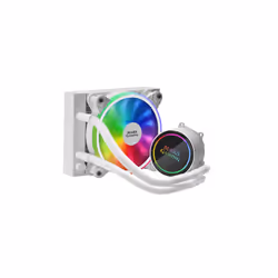 Mars Gaming ML120, Refroidisseur de liquide tout-en-un, 12 cm, 69,2 cfm, Blanc