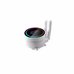 Mars Gaming ML120 Processeur Refroidisseur de liquide tout-en-un 12 cm Blanc 1 pièce(s)