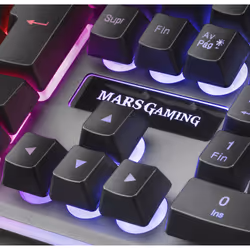 Mars Gaming MK220FR clavier USB Français Noir, Gris - Vue supplémentaire 6