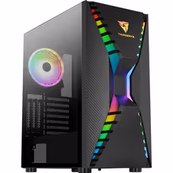 Aerocool Cronus, Midi Tower, PC, Noir, ATX, EATX, micro ATX, Mini-ITX, Acrylonitrile-Butadiène-Styrène (ABS), SPCC, Jouer