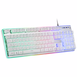 Mars Gaming MCPXWPT clavier Souris incluse USB Portuguais Blanc - Vue supplémentaire 4