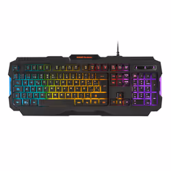 Mars Gaming MCPRGB2FR clavier Souris incluse USB AZERTY Français Noir - Vue supplémentaire 4