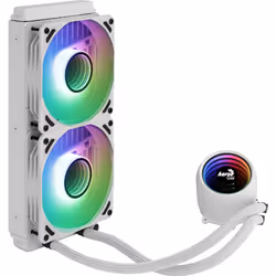 Aerocool Mirage L240 Processeur Refroidisseur de liquide tout-en-un Blanc 1 pièce(s)