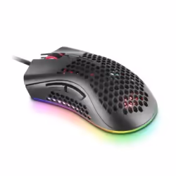 Mars Gaming MMEX, Droitier, Optique, USB Type-A, 32000 DPI, Noir
