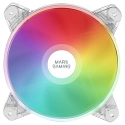 Mars Gaming MFD système de refroidissement d’ordinateur Boitier PC Ventilateur 12 cm Blanc 1 pièce(s)