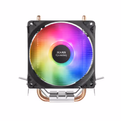 Mars Gaming MCPUARGB système de refroidissement d’ordinateur Processeur Refroidisseur 9 cm Noir 1 pièce(s)