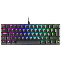 Mars Gaming MKMINIBES clavier USB Espagnole Noir