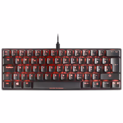 Mars Gaming MKMINIBRES clavier USB Espagnole Noir