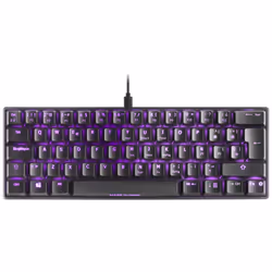 Mars Gaming MKMINIBRES clavier USB Espagnole Noir