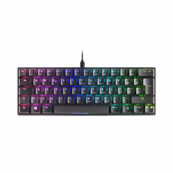 Mars Gaming MKMINIRPT, Mini, USB, Clavier mécanique, LED RGB, Noir