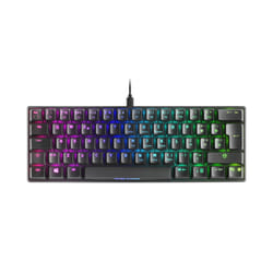 Mars Gaming MKMINIRPT clavier USB Portuguais Noir