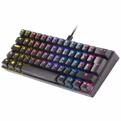Mars Gaming MKMINIRPT clavier USB Portuguais Noir