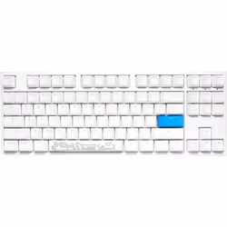 Ducky One 2 RGB TKL, Taille réelle (100 %), USB, Clavier mécanique, LED RGB, Blanc