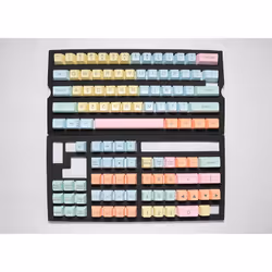 Ducky Cotton Candy, Capuchon de clavier, ABS, Multicolore