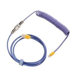 Ducky Premicord Bleu, Violet 1,8 m USB Type-A, USB Type-C