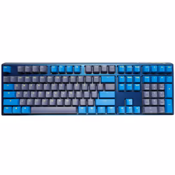 Ducky One 3 Daybreak RGB, Taille réelle (100 %), USB, Clavier mécanique, LED RGB, Noir, Bleu, Vert