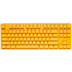 Ducky One 3 Yellow TKL, Sans clé (80 - 87%), USB, Clavier mécanique, Jaune