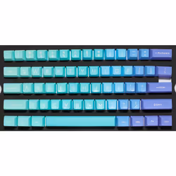 Ducky Azure, Capuchon de clavier, ABS, Multicolore