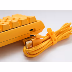 Ducky One 3 Yellow SF clavier USB QWERTY Anglais américain Jaune