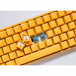 Ducky One 3 Mini Yellow clavier USB QWERTY Anglais américain Jaune