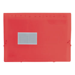 Liderpapel FU11 fichier Polypropylène (PP) Rouge A4