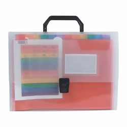 Liderpapel CQ05, Dossier accordéon, A4, Polypropylène (PP), Couleurs assorties, 1 pièce(s)