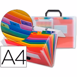 Liderpapel CQ05 fichier Polypropylène (PP) Couleurs assorties A4