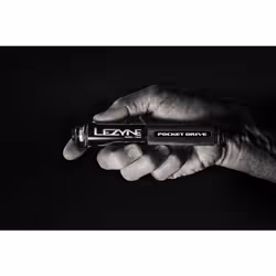 Lezyne Pocket Drive Loaded Black Noir Pompe à main
