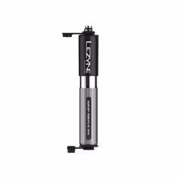 Lezyne Grip Drive HV, Pompe à main, Vélo, Noir, Argent, Prise type I, 6,2 bar, Aluminium