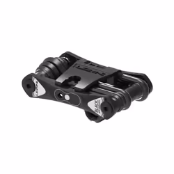 Lezyne RAP II CO2 TOOL, Outils de bicyclette, Multi-outils vélo, Noir, Blanc, Aluminium, Acier, T10, T25, 158 g