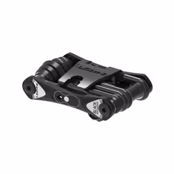 Lezyne RAP II CO2 TOOL, Outils de bicyclette, Multi-outils vélo, Noir, Aluminium, Acier, T10, T25, T30, 2,2.5,3,4,5,6 mm