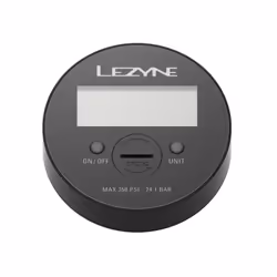 Lezyne 350 Psi Digital Gauge 3.5", Manomètre, Noir