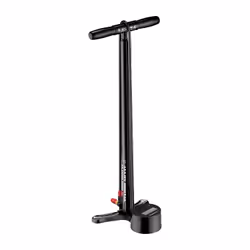 Lezyne A1121035, Pompe à pied, Vélo, Noir, Poignée en T, 15 bar, Métal