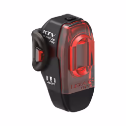 Lezyne KTV Pro Alert Drive Rear, Feu arrière, Noir, Rouge, Acrylonitrile-Butadiène-Styrène (ABS), LED, 75 lm, 56 g