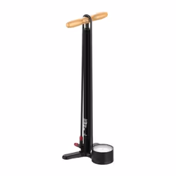 Lezyne 1-FP-STHVFLDR-V147, Pompe à pied, Vélo, Noir, Poignée en T, 6,9 bar, Aluminium