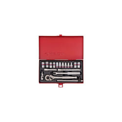 Coffret douilles 1/4 18 pièces en pouce - King Tony