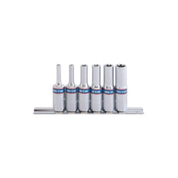 King Tony - Rail de douilles 3/8 longues Torx femelles