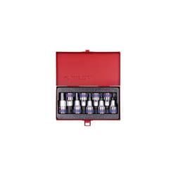 King Tony - Coffret de douilles 1/2 mâle, 9 pièces