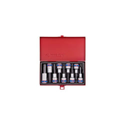 King Tony - Coffret de douilles longues 1/2 mâles, 9 pièces