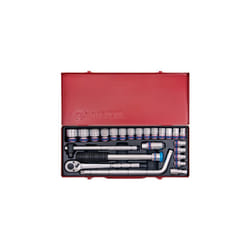 Coffret de douilles 1/2 24 pièces 12 pans - King Tony