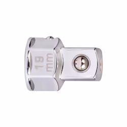 KING TONY - Adaptateur douilles 1/2 sur clé mixte à cliquet 19mm Caractéristiques principales de ce produit : Pour utiliser d ...