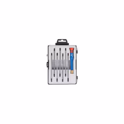 KING TONY - Jeu de 7 tournevis plats-cruciforme-Torx Caractéristiques principales de ce produit : Empreintes des lames : à fe ...