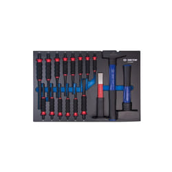 Module mousse + pp 17 outils de frappe - King Tony