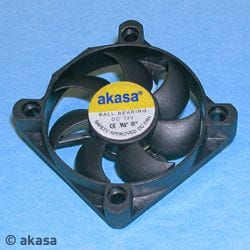 Akasa Black Case Fan Boitier PC Ventilateur Noir