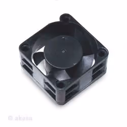 Akasa Black Case Fan, Ventilateur, 23,46 dB, Noir